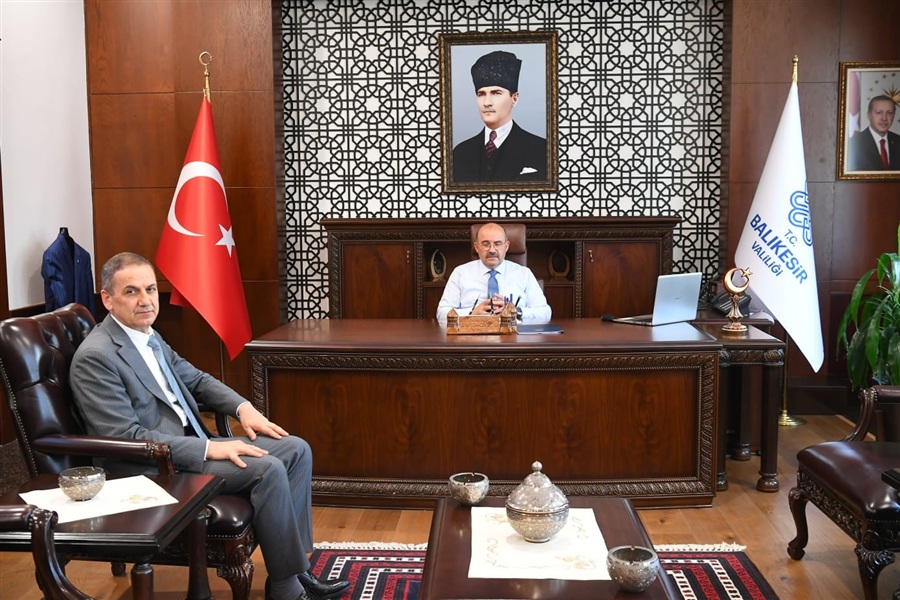 Balıkesir Valisi Sn. İsmail Ustaoğlu'na Ziyaret