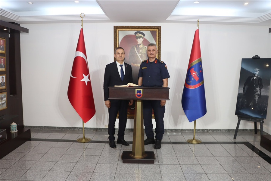 Bursa İl Jandarma Komutanı Sn. Mustafa Bakçepınar’ı ziyaret